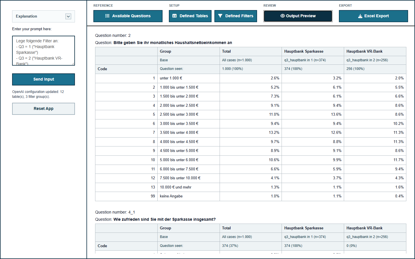 AI Tabulation App